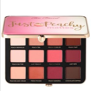Too faced just peachy velvet matte palette